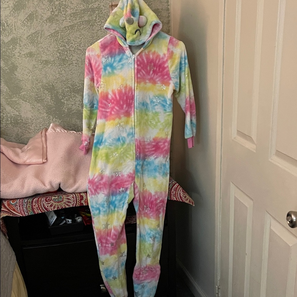 Unicorn one piece soft girls size 10/12